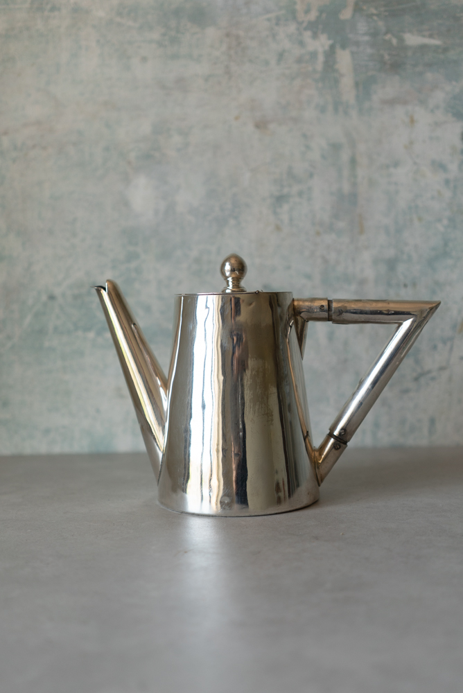 Gio Ponti for Fratelli Calderoni Silver Plated Coffee Pot, Italy 1970s - 画像 (2)