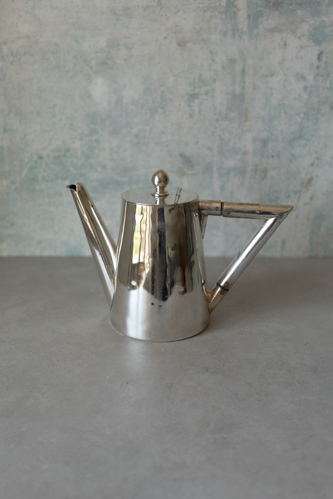 Gio Ponti for Fratelli Calderoni Silver Plated Coffee Pot, Italy 1970s - 画像 (10)