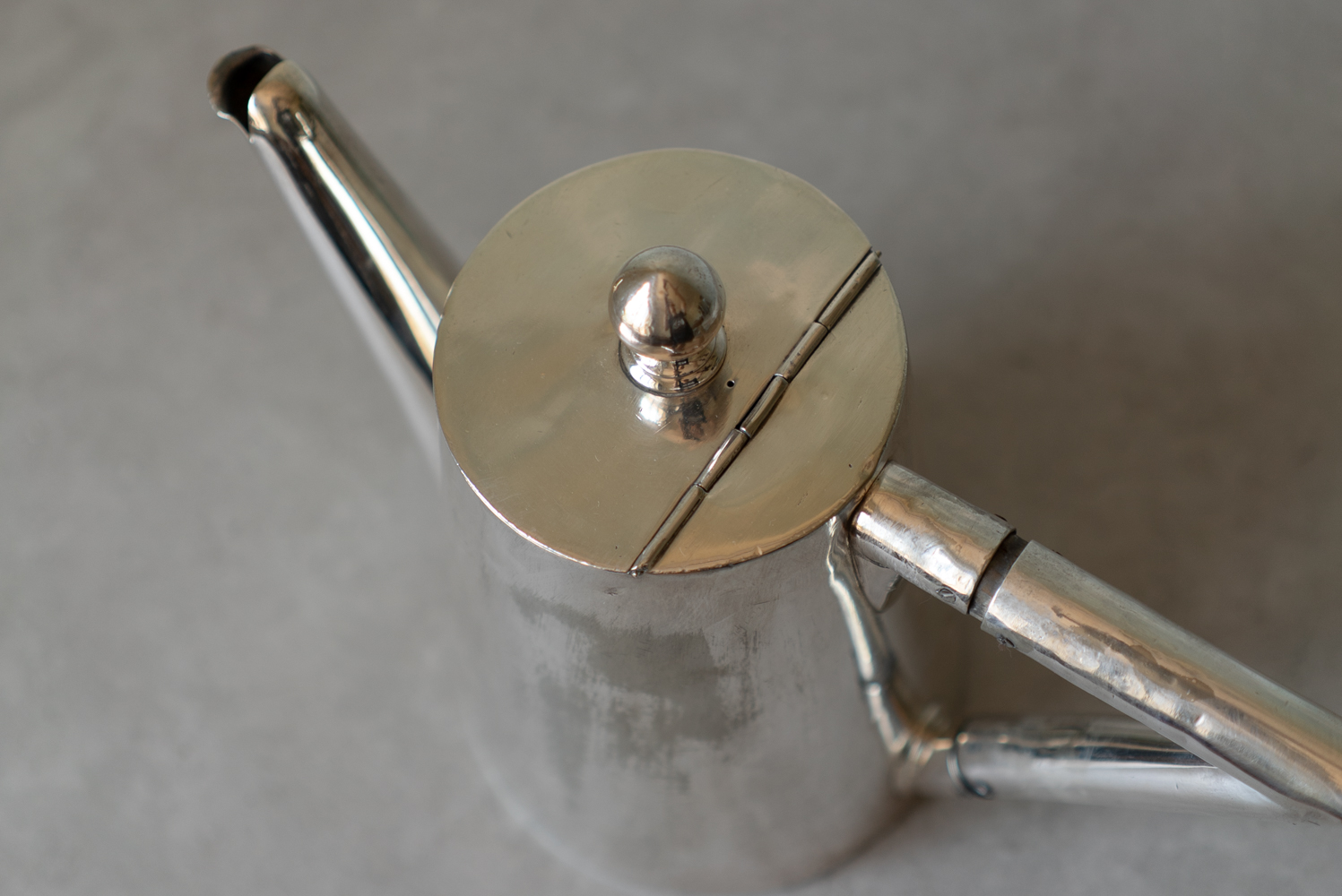 Gio Ponti for Fratelli Calderoni Silver Plated Coffee Pot, Italy 1970s - 画像 (4)