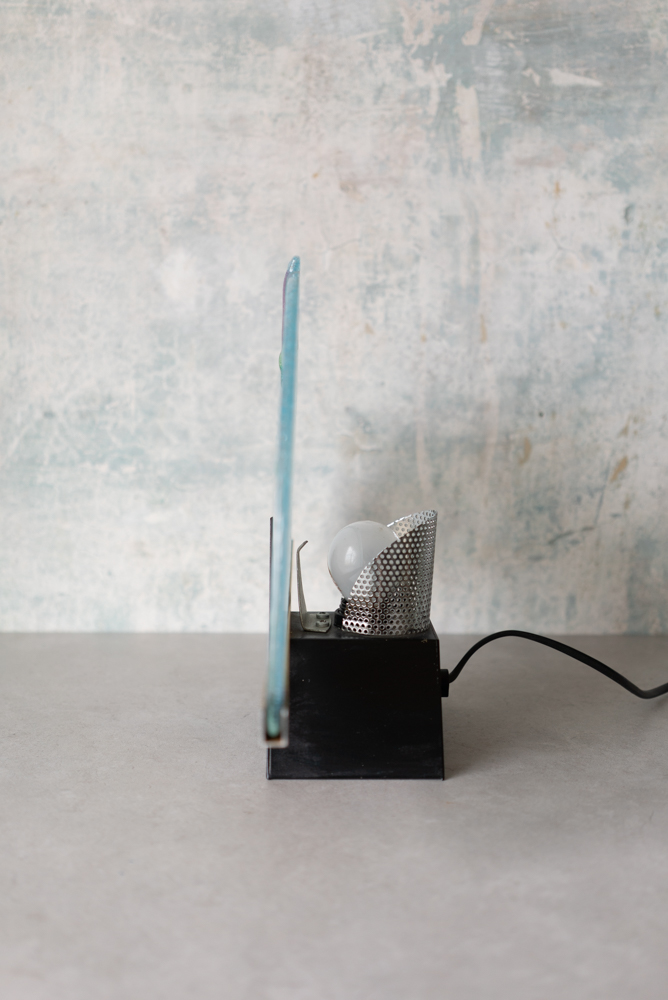 Murano glass lamp, Italy 1980 - 画像 (8)