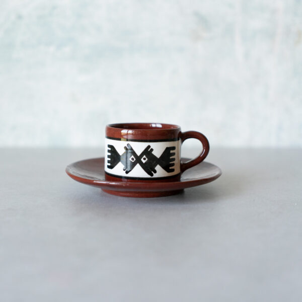Los Reyes Cup & Saucer, Peru 1980s